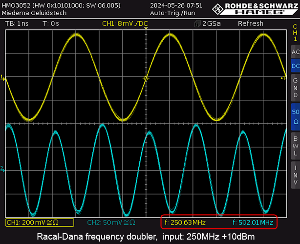 https://www.miedema.dyndns.org/co/2024/Racal-doubler-250MHz-+10dB-in---scope-600pix.png